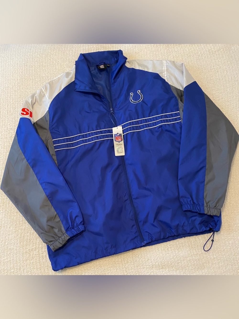 Indianapolis Colts Blue NFL Windbreaker Jacket